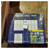 Doctor Who tardis tin tote Gift Set,sealed