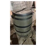 Flat Back Plastic Water/Rain Barrel