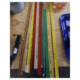 Local advertisement yardstick lot