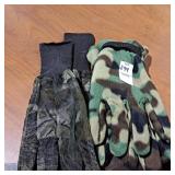 Realtree Edge Camo Net Gloves,camo fleece gloves
