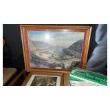 Train print and and Return of the Prodigal Son