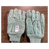 2 pair work gloves