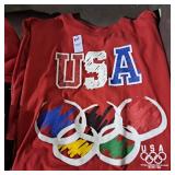 Vintage 1996 Atlanta Olympics USA Olympic Red