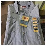 Wrangler premium relaxed fix 3xl shirt