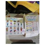 Sight word child learning sets