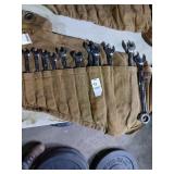 Husky 11 pc. Metric ratchet wrench set 8mm thru