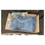 Assorted Jeans and Pillow Cases