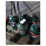 Propane tank lot some empty