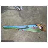 Hand painted saw