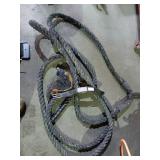 Fitness climbing rope