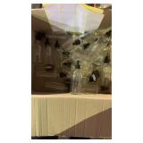 Glass, dropper bottles, and labels