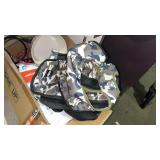 Box with Small Dog Harness and Dog Related Items