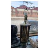 Table Lamp with Bottom Candle Lights