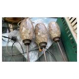 Beige Glass Pendant Lights