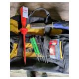 Assortment of tools & tool bag