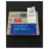 CCI 44 magnum shotshell partial box of 8