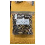 Bag of .22-250 Reload Brass