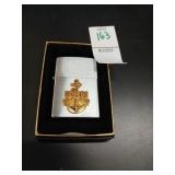 Zippo lighter in case US Navy seal unopened