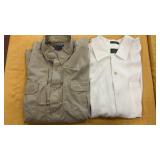5.11 Tactical Shirt 2 XL, ORVIS Silk Shirt XXL