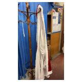 Christmas Robe, Santa Hat, and Socks