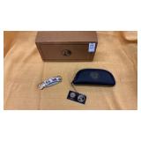 FRANKLIN MINT Deer Woodland COLLECTOR POCKET