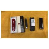 Lot of 4 Assorted Pocket Knives