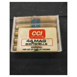 CCI 44 mag shotshell partial box of 9