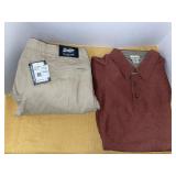 L.L. Bean 2XL menï¿½s shirt & Brooklyn twill