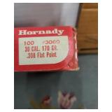 Hornady 30 cal. 170 Gr. .308 flat point