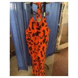 Johnson Garmet Xl fluorescent camo bib overalls