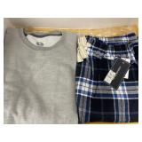 Fruit of the loom 4xl sweat shirt & xl  pj
