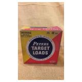Vintage Peterï¿½s Target Load 12 Gauge BOX ONLY