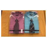 2 Menï¿½s Dress Shirts 2 XL - New