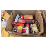 Box of Empty Vintage Ammo Boxes