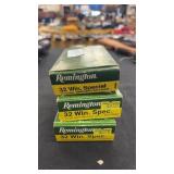 3 Boxes of 32 Win Brass