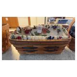 Longaberger Basket Apple Lined
