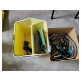Garden hose& bucket