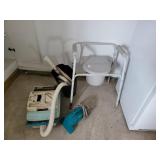 Kenmore sweeper potty chair and  dirt magic car