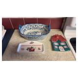 Spoon Rest, Butter Tray and More