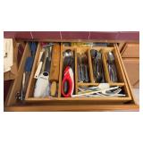 Drawer of Cutlery and Utensils