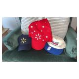 3 Wal Mart Hats One Size Fits Most