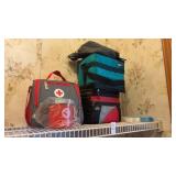 Lot of Lunchboxes and Pill Organizers