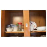 Lot of Plates and Spices