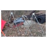 Three Roadside Tripods