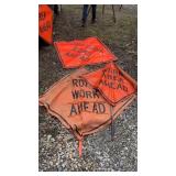 Three Road Work Signs NEED WORK