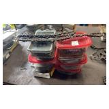 Lot of 20 Inch Used Chainsaw Blades