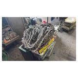 Lot of 18 Inch Used Chainsaw Blades