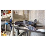 Bomber Plane Wind Propeller Garden Flag