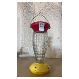 Glass Hummingbird Feeder