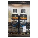 Two Pyroil Starting Fluid NEW
